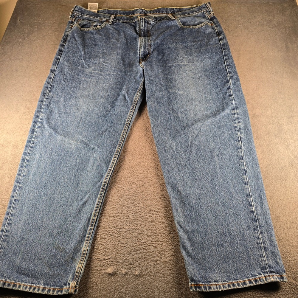 Levis 550 Relaxed Fit Jeans Mens 48x30 Blue Medium Wash Denim 01550-4886